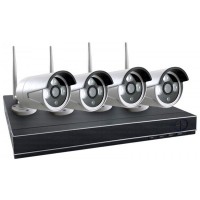 پک چهار کانال دوربین مداربسته وایرلس مدل LW-4